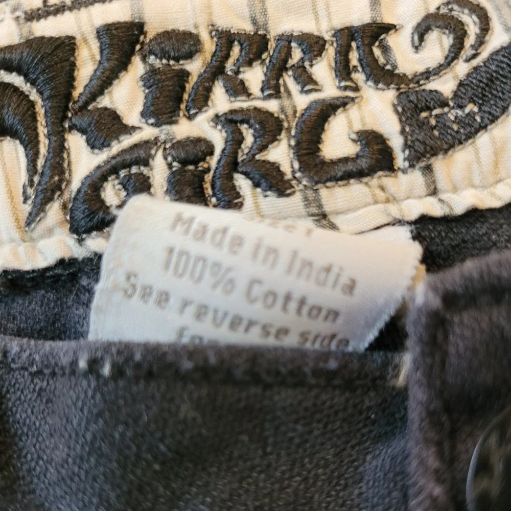 Kirra Girl Black 100% Cotton Shorts Size 1 - Picture 3 of 3